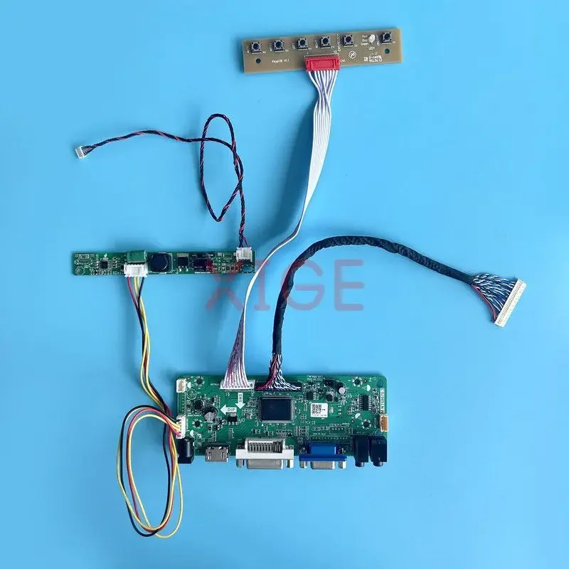 

Плата контроллера дисплея для M270HAN01 M270HTN02 M270HVN02, плата DVI VGA HDMI-совместимая, комплект «сделай сам», ЖК-экран 1920*1080 27 "LVDS 30-Pin