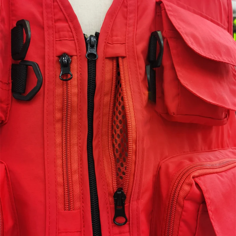 Gilet Da Pesca Multitasche Uomo - Traspirante, Leggero Per Trekking E Outdoor