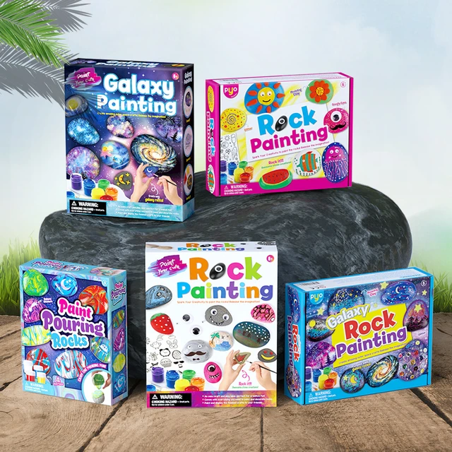 Galaxy Rock Painting Kit