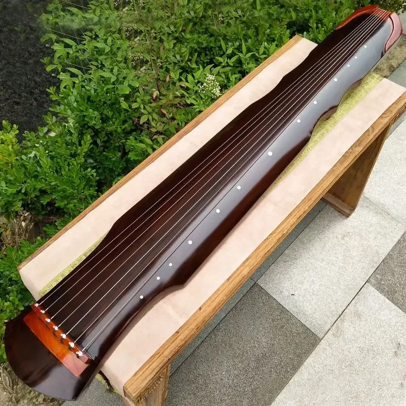 Ancient Zither 123cm 7 Strings Guqin Paulownia Wood Guqin Instrument Handmade Guzheng Beginner Traditional Chinese Music Instrument