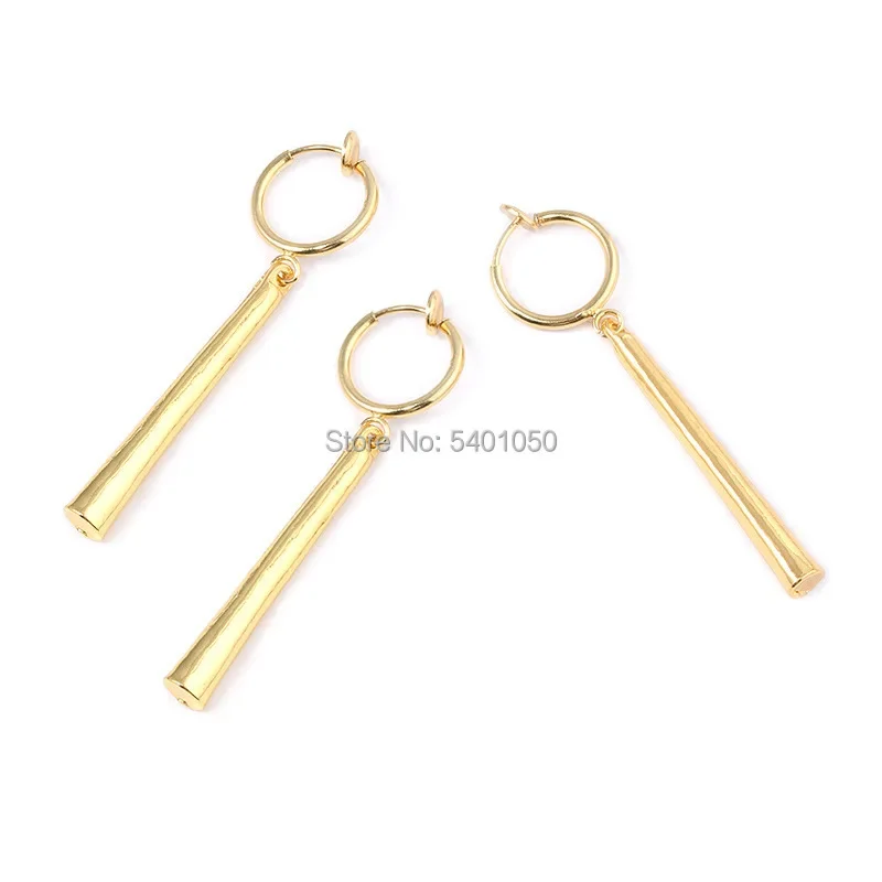 Anime Pirate Hunter Roronoa Zoro Cosplay Accessories Ear Drop Dangle Earrings Set Ear Nail Clip set