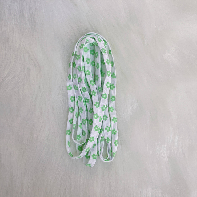 Shoelaces Classic Cherry Blossom Pink Shoelace Female Flower Lace Decorative Buckle Female Shoelace Hot