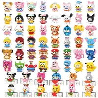 Disney Lega LiLo Stitch Toys Figure Pokemon Pikachu lega Brick Anime Cartoon Character Model lega Figure Toys for children Gifts 6