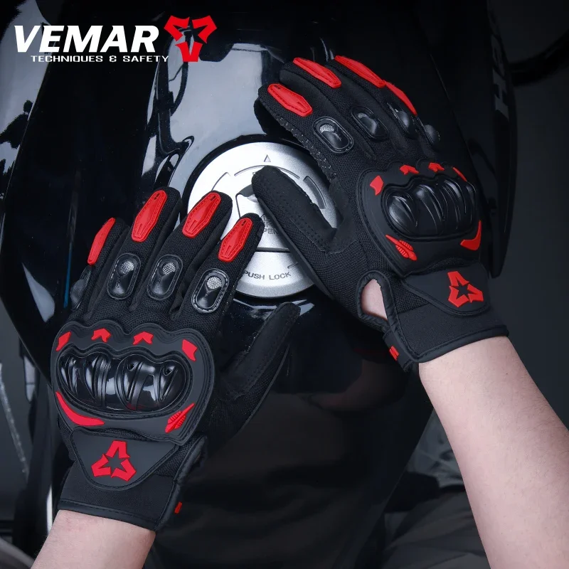 VEMAR ���� ���� ���� ������� �尩 ��ü �հ��� ��ġ ��ũ�� ���� ���� �Ÿ� ����Ŭ�� �¸� ���� Luvas ������ �尩 M-XXL