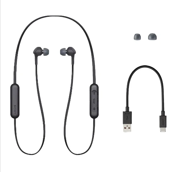Wireless Headphones WI XB400 In Ear Extra Bass With Mic for Sony Phone Call