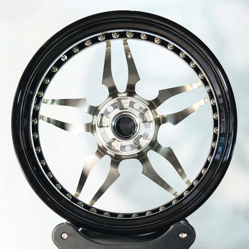 18, 19, 20, 21, 22, 23, 24인치 자동차 휠 T6061 알루미늄 합금 단조 휠 두 개