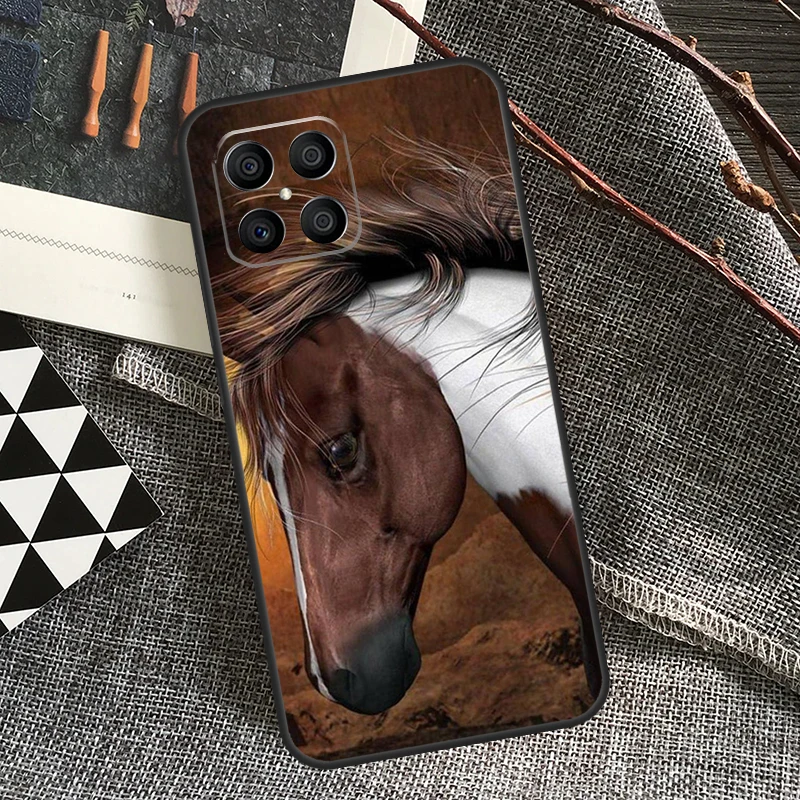Elegant Horse Design Protective Case Cover