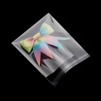 TETP 500Pcs Width 11cm Transparent OPP Plastic Bags Accessories Card Jewelry Candy Packaigng Favors Cellophane Self Adhesive Bag 2