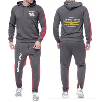 2024 Men Goldwing GL1800 Motocycles Tracksuit Hoodie Sweatshirt and Sweatpant 2-piece Set Running Spring Jogging Sportswear Suit 2