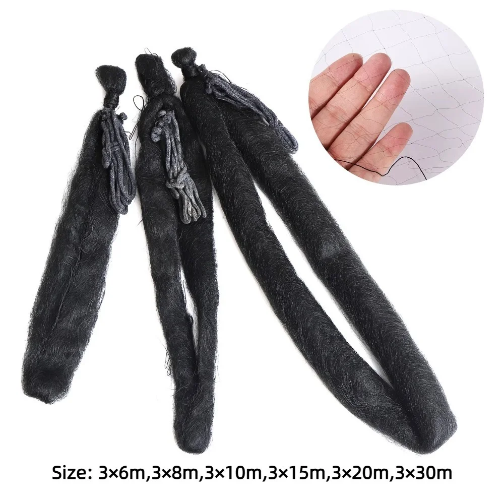New 6-30m Bird Net Bird-Proof Traps Crops Nylon Net Plastic Protective Pond Fishing Net Pest Control Tool