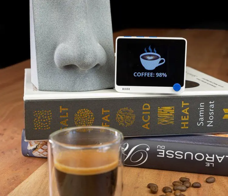 Tiny ML powered Artificial Nose Project kit with Wio Terminal