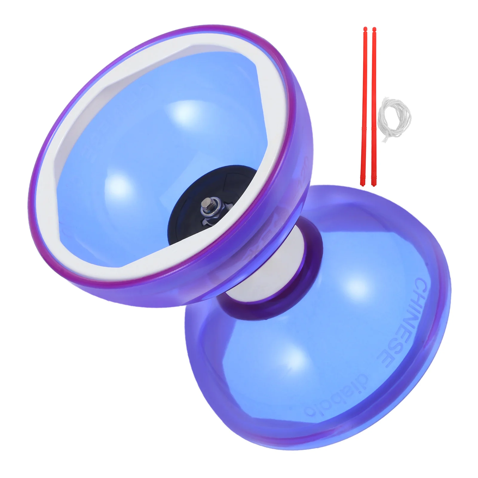 Kids plaything juggling diabolo fruit bearing outdoor fitness Tpu traditional toy