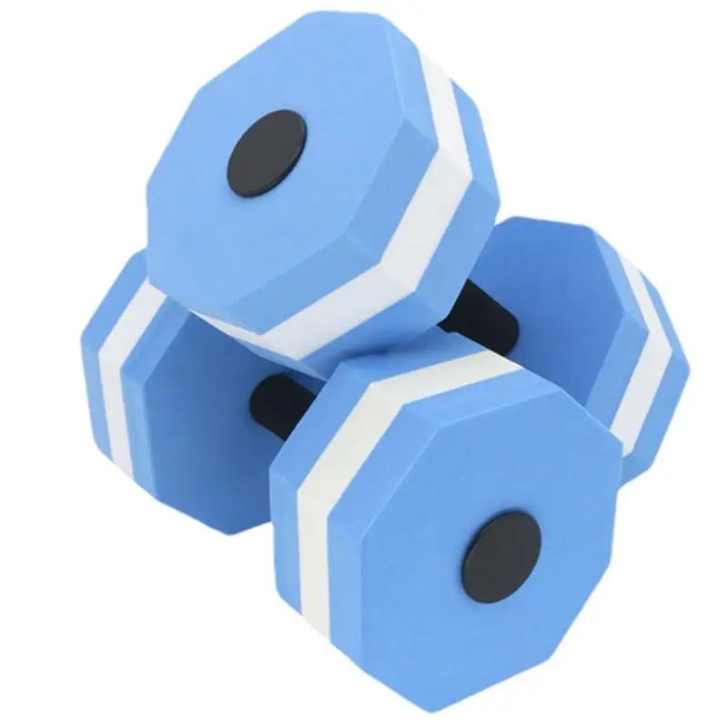 Water Aerobic Weights 1 Pair High-Density EVA-Foam Dumbbell Set For Aqua Fitness Pool Weights Set For Sports Aqua Fitness