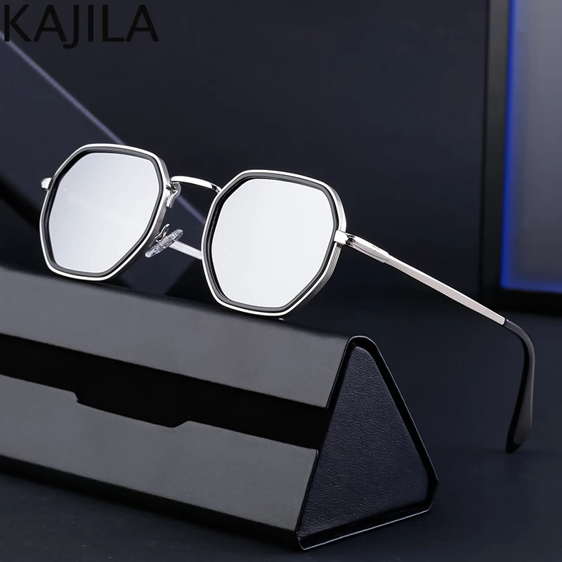 

Square Steampunk Sunglasses Men 2024 Luxury Brand Designer Retro Sun Glasses For Male Fashion Metal Frame Eyewear Shades UV400