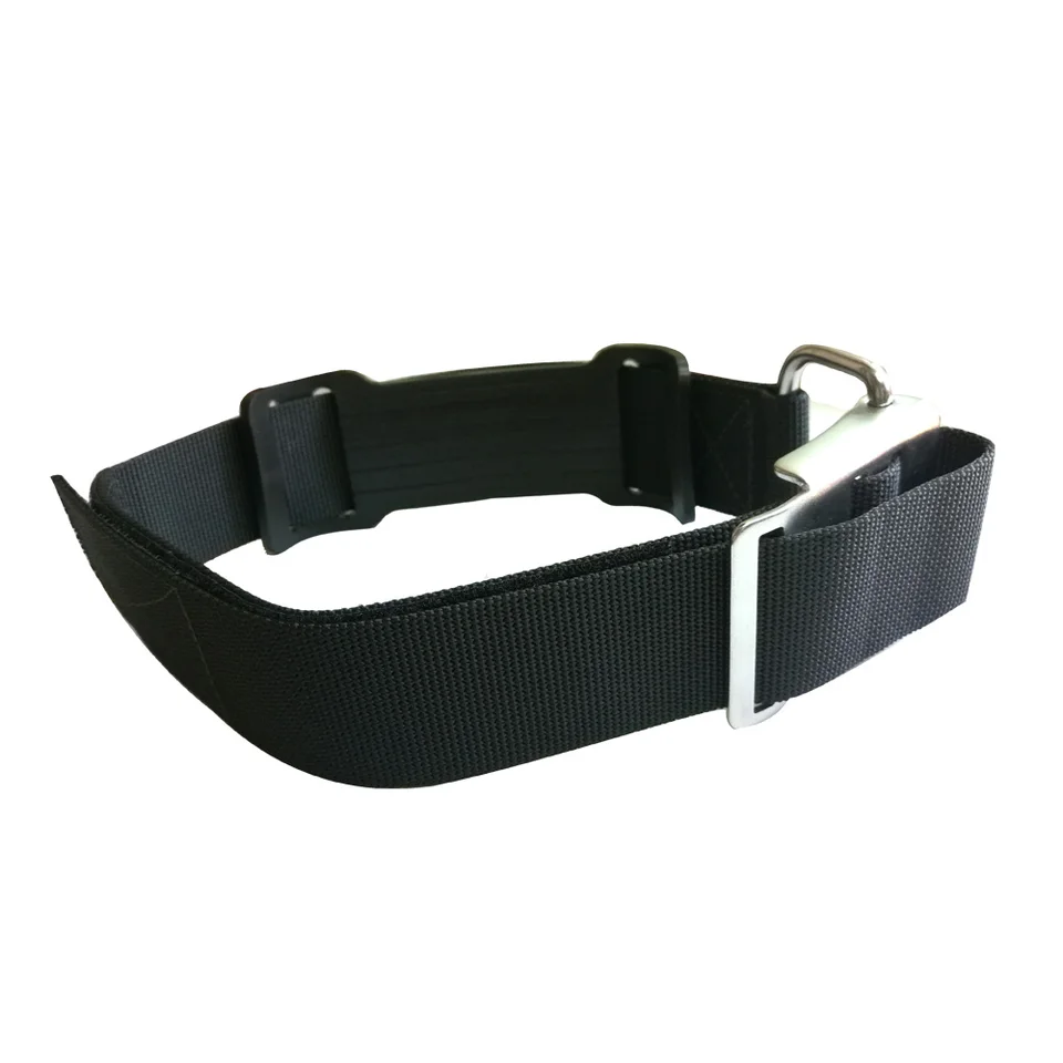 Sangle De Bouteille De Plongée Koolenry (lot De 2) - Nylon Et Boucle à Came - Noir