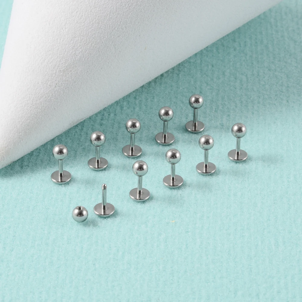 Surgical Steel Earring 4mm Bar Length 10pcs/lot For BTragus Cartilage Daith Helix Stud Piercing Lip Studs Body Jewelry piercing jewelry body piercing jewelry body jewelry ear piercing jewelry body piercing earrings metal jewelry