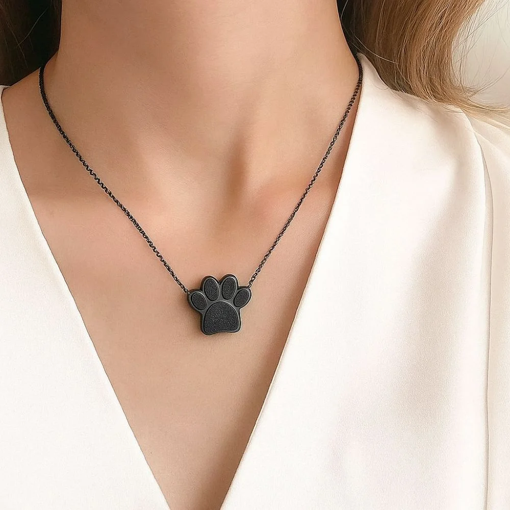 Pet Paw Print Urn Necklace 5