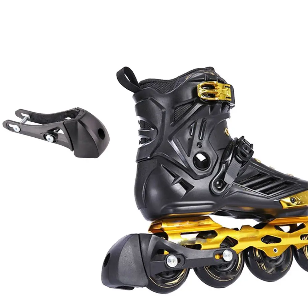 UniversalSkatesBrakesPadsRubberNonSlipBlockRollerSkating