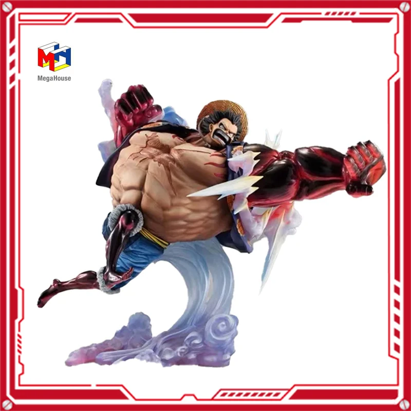 

В наличии Megahouse P.O.P цельная Обезьяна D. Luffy новая Оригинальная Аниме Фигурка модель игрушка для мальчика фигурка Коллекционная кукла ПВХ