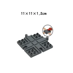 Wooden Railway Bridge and Tunnel Set - Educational Train Station Accessories (Track board)