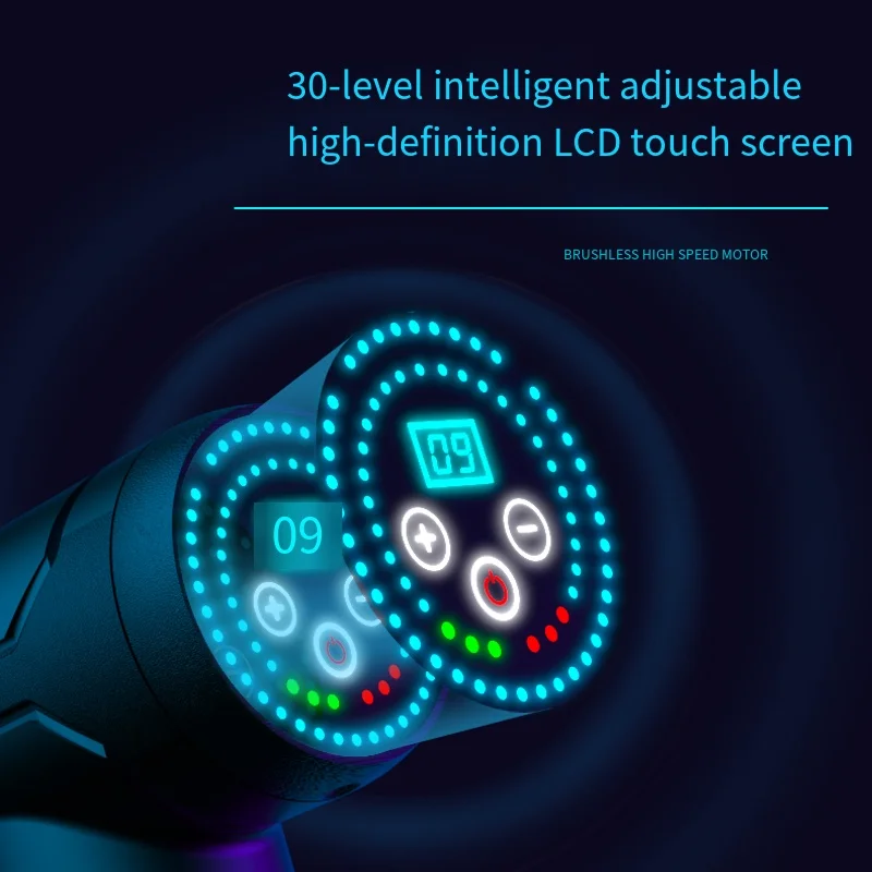 Electric Massage Gun Deep Tissue for Facial And Body Relaxing Muscle Care for Arms Back Leg Sport Fitness Christmas gift