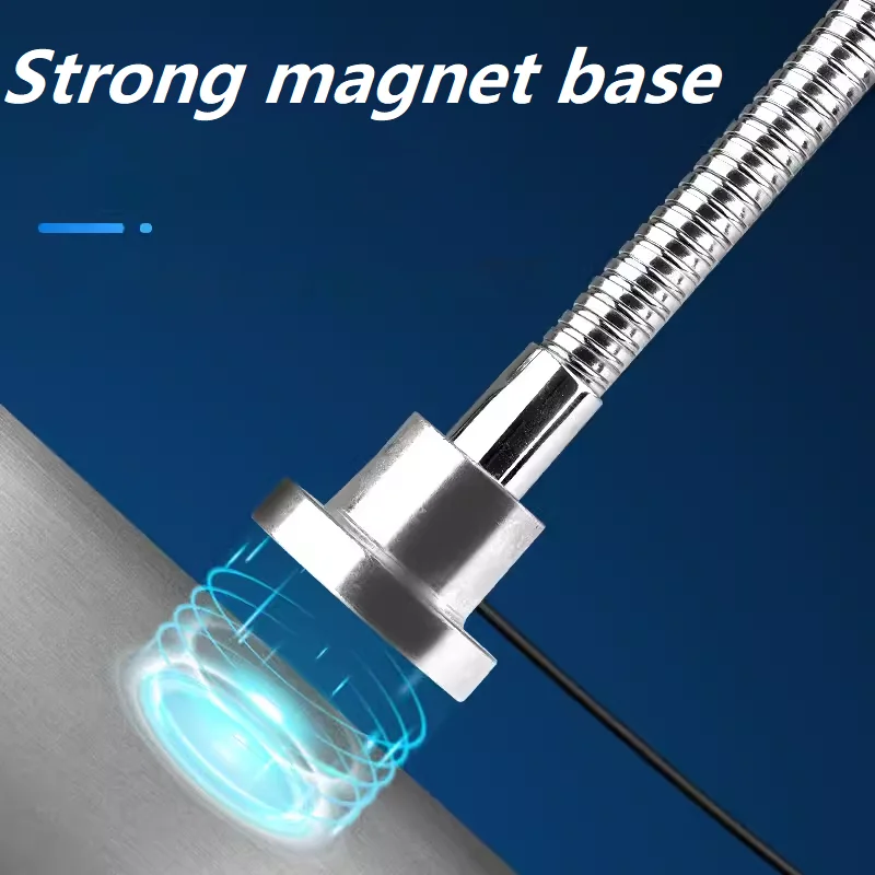 LED Machine Tool Working Lamp Workshop Magnetic Base Gooseneck 8/12/20W 110-220V Sewing Machine Lathe CNC Equipment Lighting sewing machine lighting lamp sewing machine light led work light