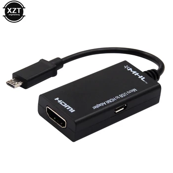 마이크로 USB 2.0 MHL to 케이블 HD 1080P, 삼성 HTC MHL 안드로이드 컨버터 마이크로 USB 미니 어댑터, TV USB 어댑터, 인기 판매