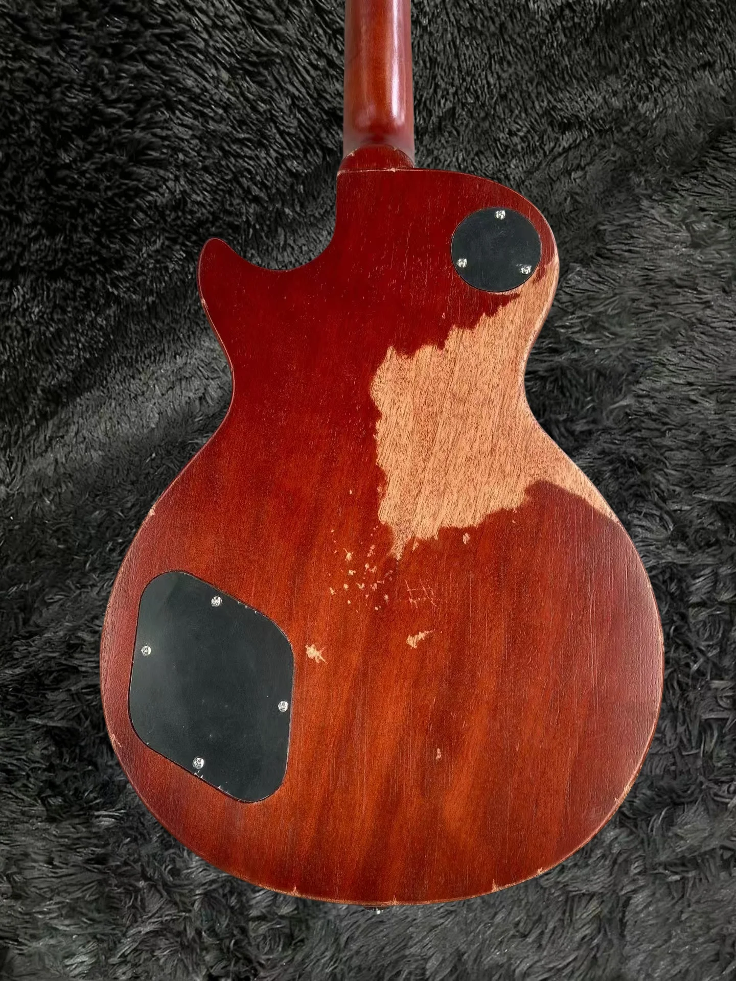 Vintage aged Gary Moore Greeny Kirk Heavy Relic shape Electric Guitar 1piece