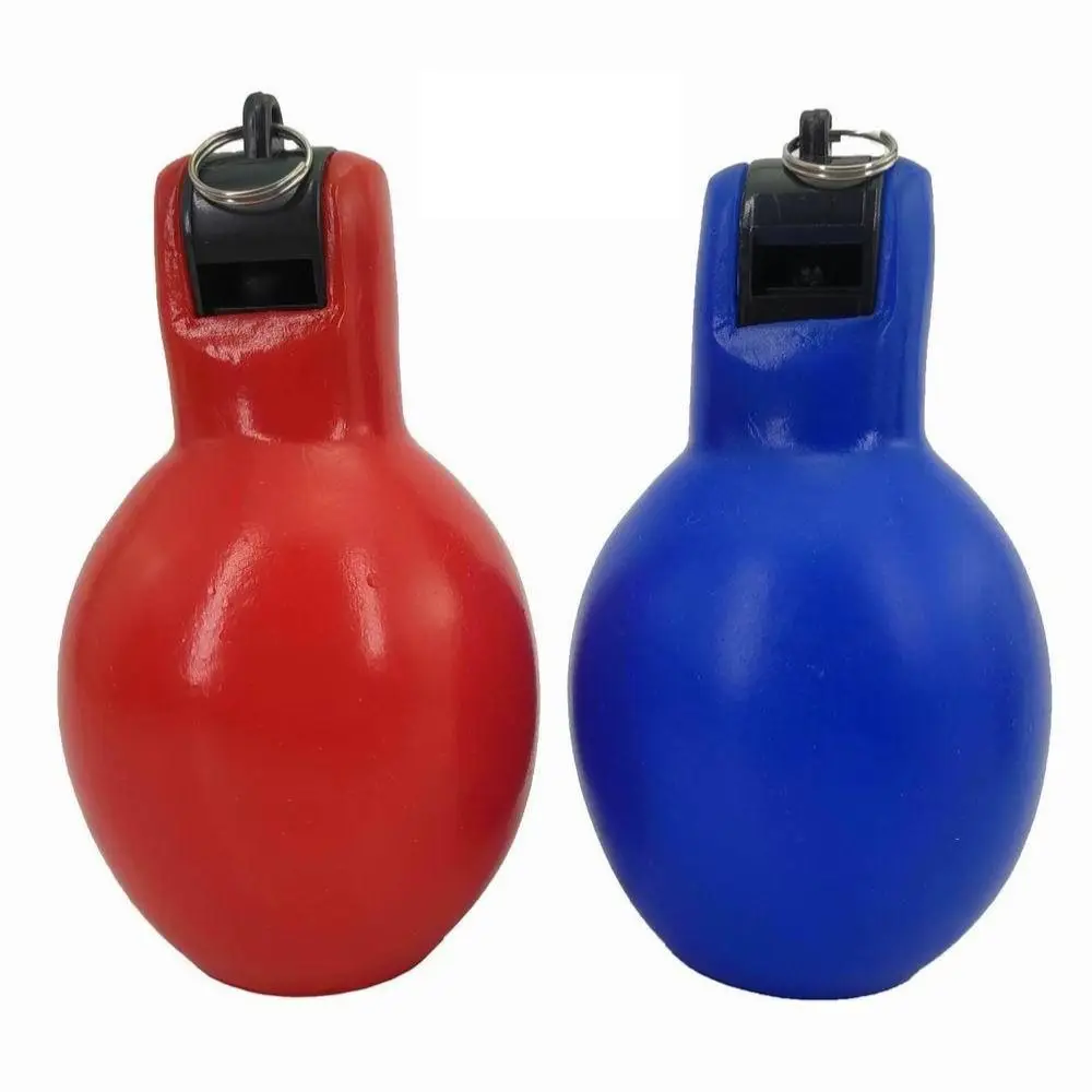 High-Pitched Handheld Sports Whistle with Lanyard - Ultra-Portable Emergency Sound Device