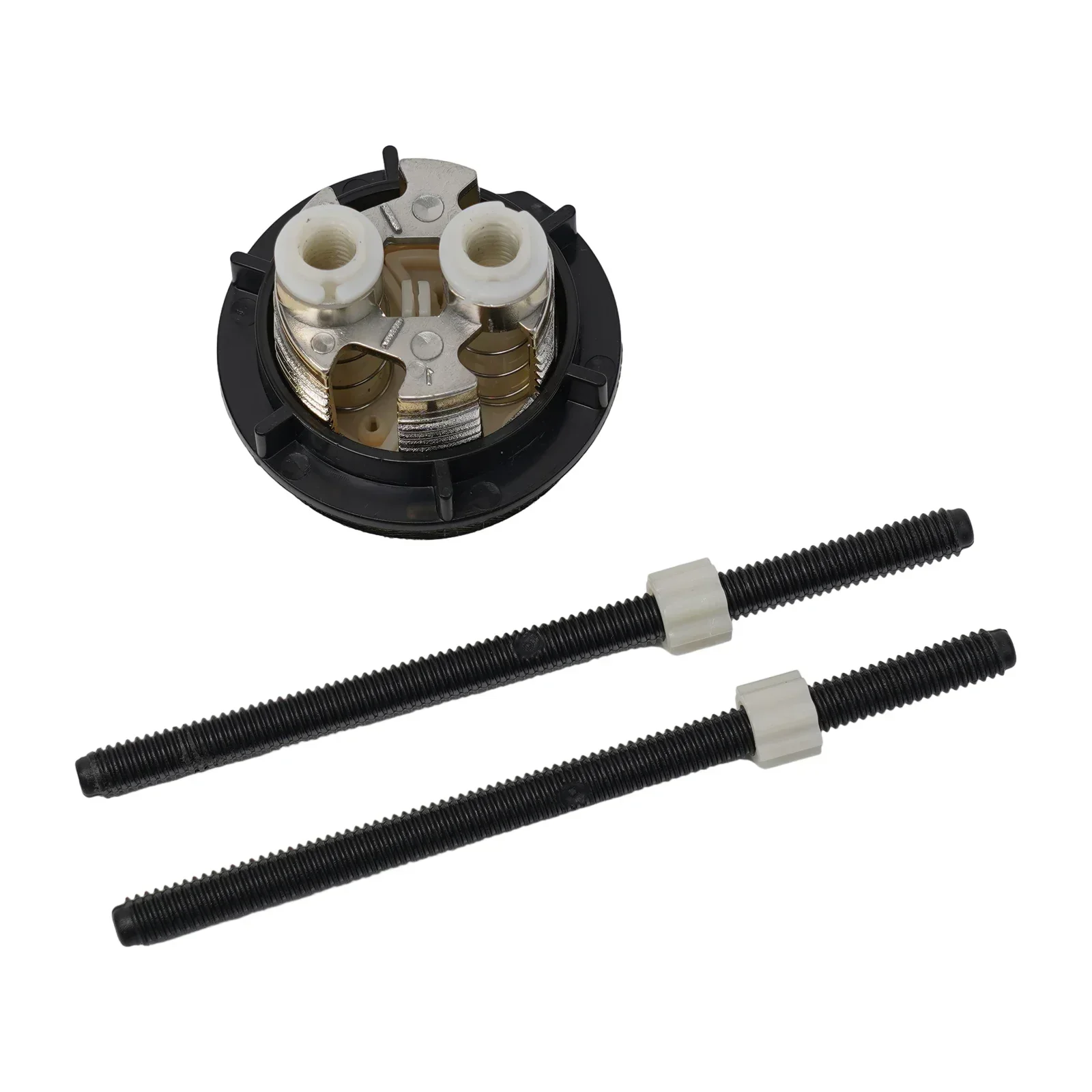 Dual Flush Push Button 38mm Gold Toilet Button Enhanced Water Efficiency Compatible with Most Toilet Models