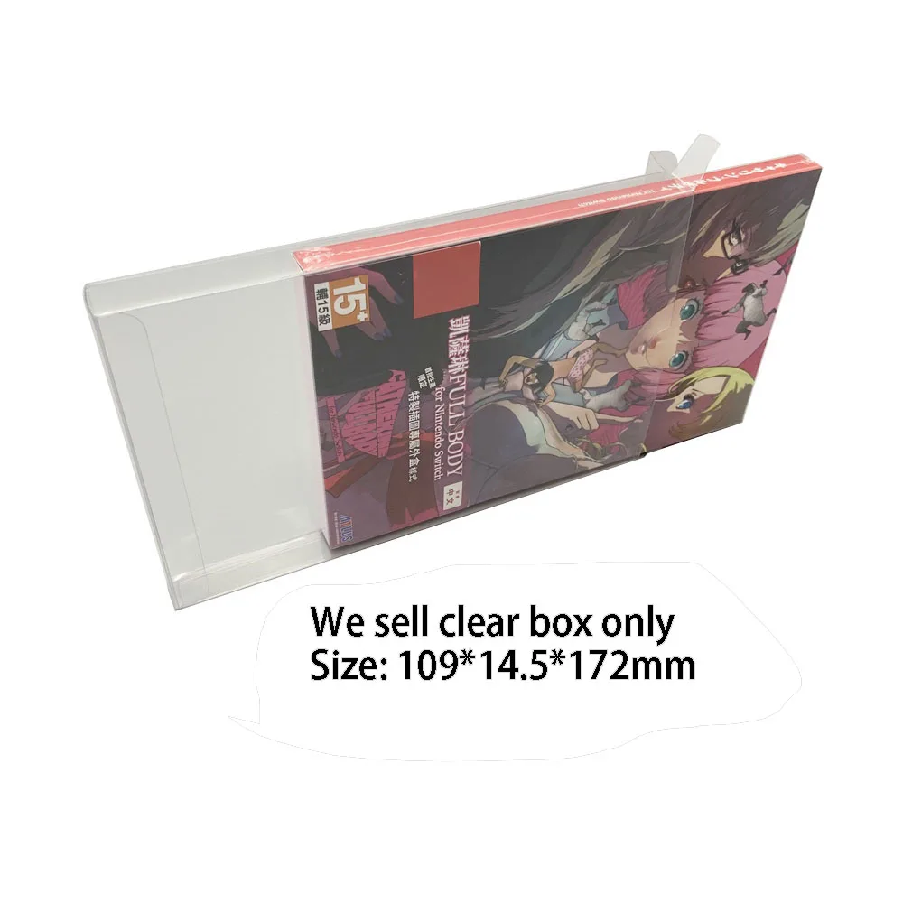 Cover Protettiva Trasparente Per Animali Domestici Per Switch Ns Catherine Full Body Game Collect Edition Limited Storage Display Box