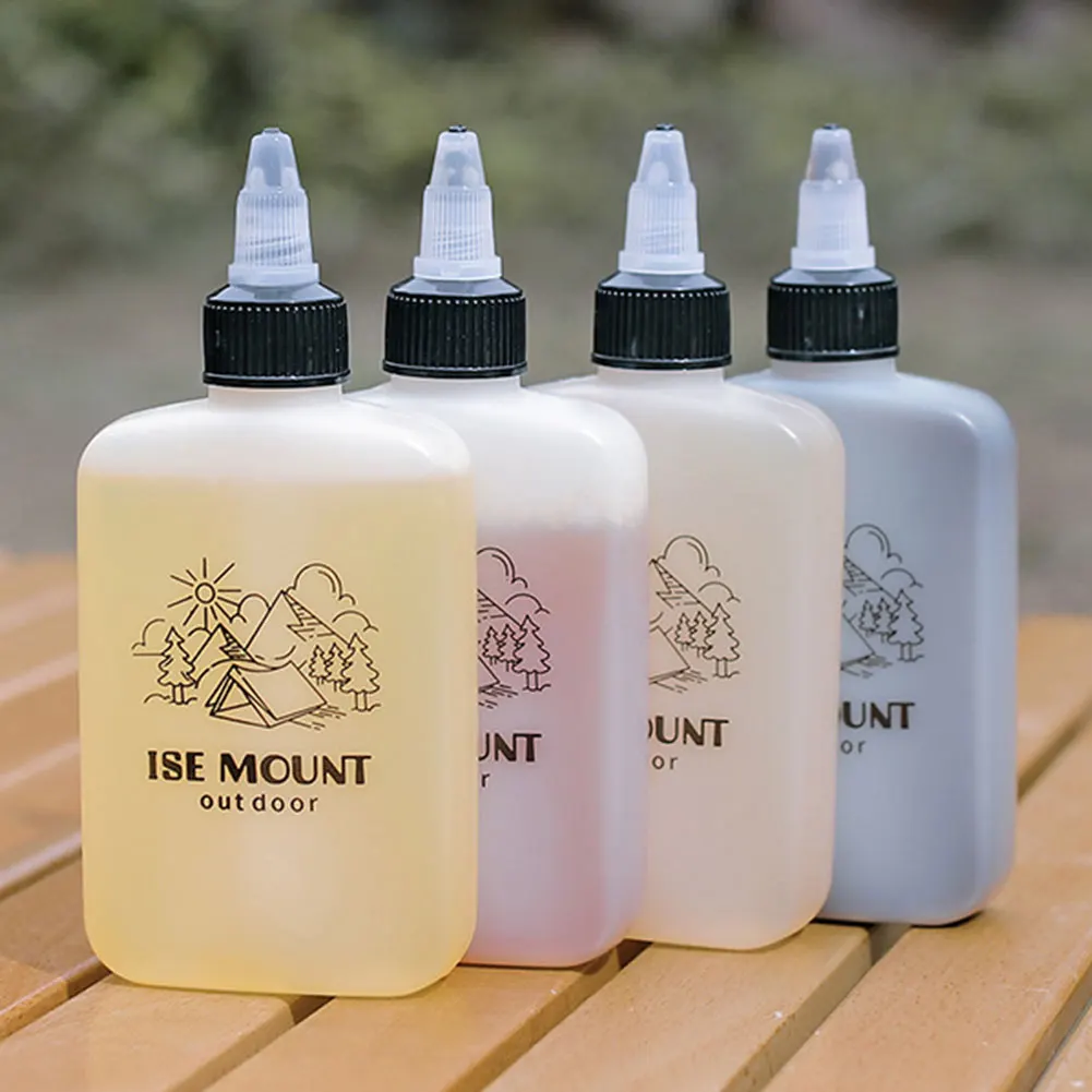 Outdoor Oil Bottle Portable Packaging Small Oil Pot Vinegar Bottle Soy Sauce Bottle Camping Leak-proof Sealed Seasoning Bottles