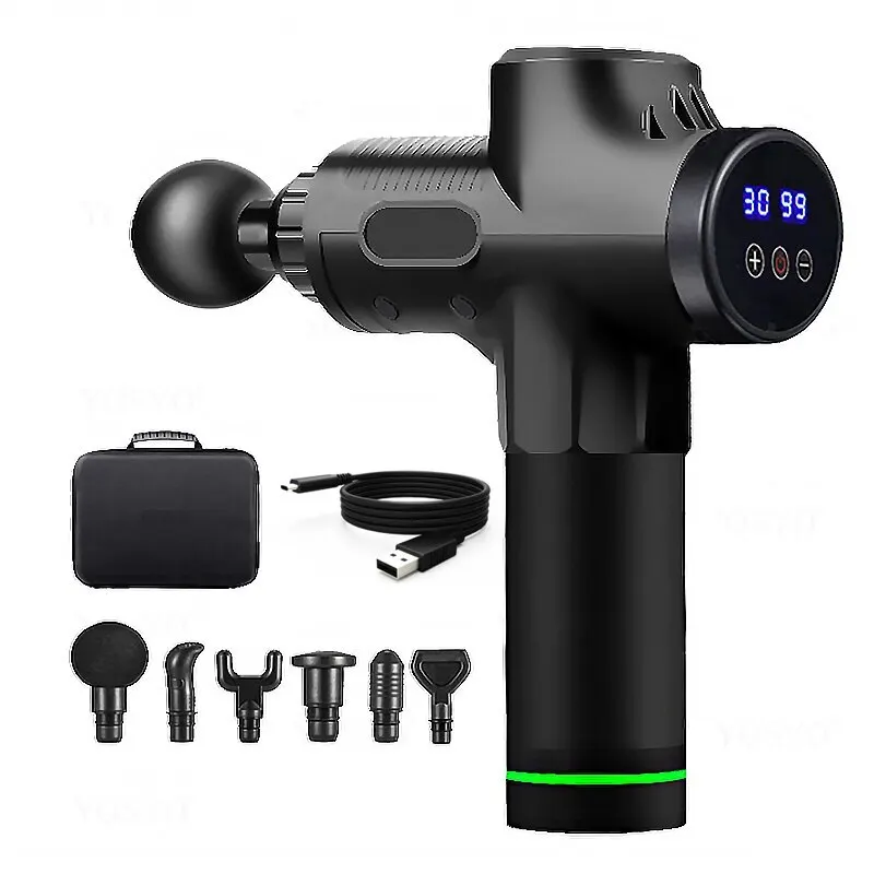 Massage Gun Deep Tissue Percussion Muscle Massager Handheld Electric  Massager for Pain Relief Athlete Deep Muscle Relaxation Quiet Brushless  Motor Cordless