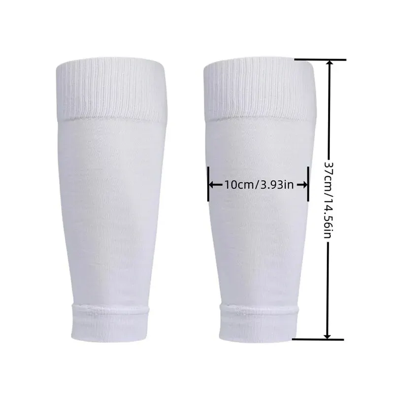 2 Pairs Set Men Grip Soccer Socks and Knee Pads Calf Sleeves Adult Youth Non Slip Leg Shin Guards for Basketball Football Sports Best Sellers In Men's Clothing