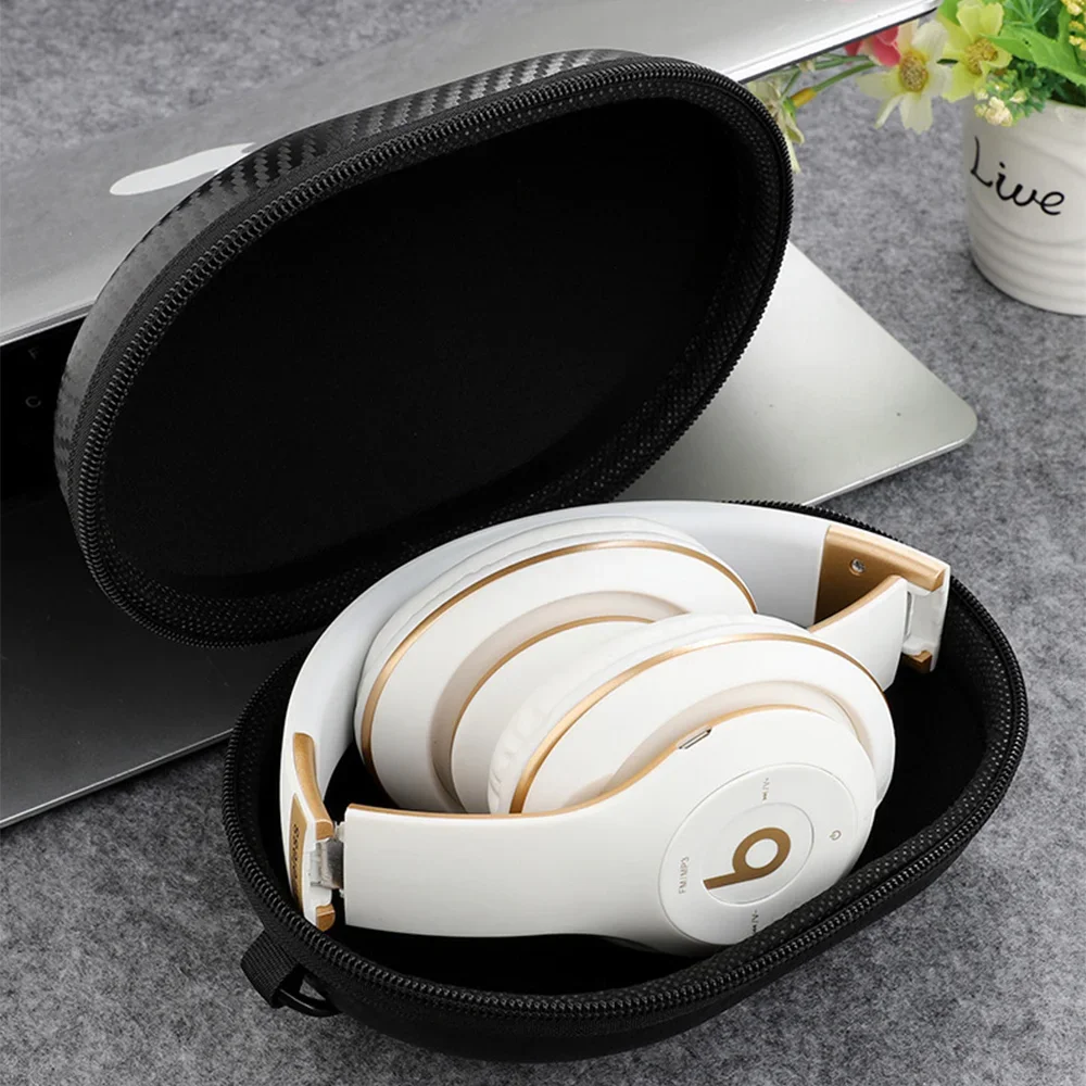 Custodia Rigida Portatile Per Beats By Dr. Dre Per Cuffie Wireless Studio/Pro/Solo2 3 Per Auricolari Sennheiser Momentum