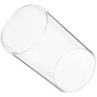 1pc Desktop Shade Tall Holders Pillar Candles Clear Tube Shades Frame Glass Table Centerpiece Cylinders Household Cover 2024 New 5