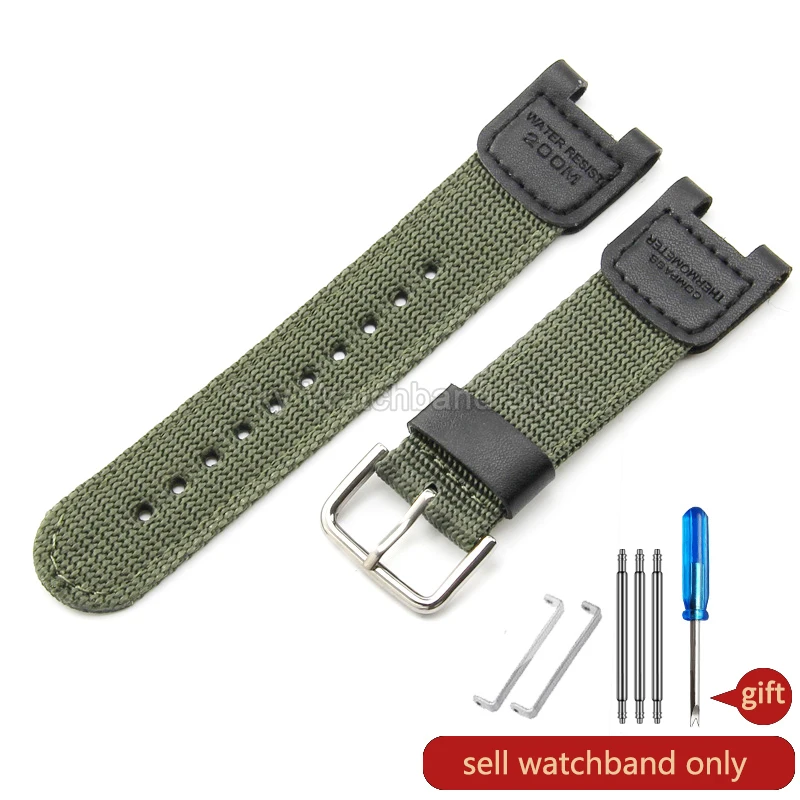 لساعة كاسيو خفيفة الوزن قابلة للتنفس من النايلون S...