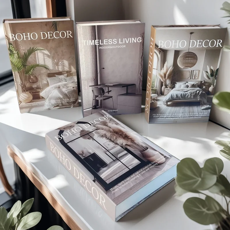 Produktbild von Buch Aufbewahrungsbox DECOR4SEASON Dekorative Buchbox Im Vintage-Stil U2013 Elegante Aufbewahrung Und Deko-Akzent Aufbewahrungsbox Buch