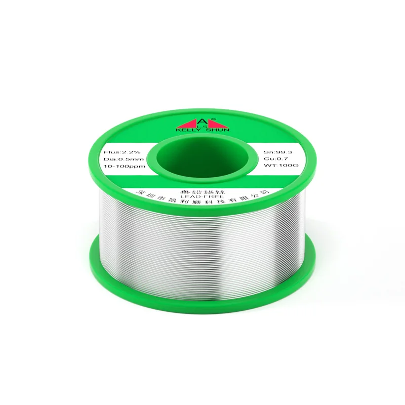 KELLYSHUN Lead Free Environmental Friendly Solder Wire Rosin Containing High Purity Maintenance Soldering Iron Solder Wire soldering wire,soldering tin wire,soldering rods,welding wires