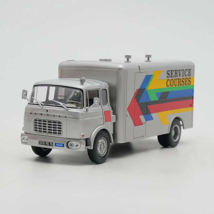 

1:43 Scale Diecast Alloy Berliet GBK Six Wheeled Small Truck Toy Car Model Classic Adult Gift Collection Souvenir Static Display