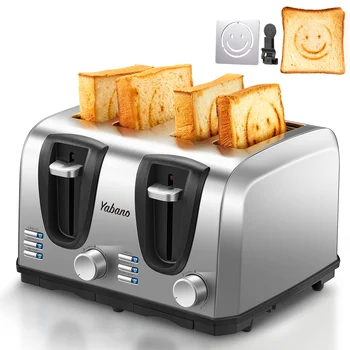 4-Slice Wide Slot Toaster 1