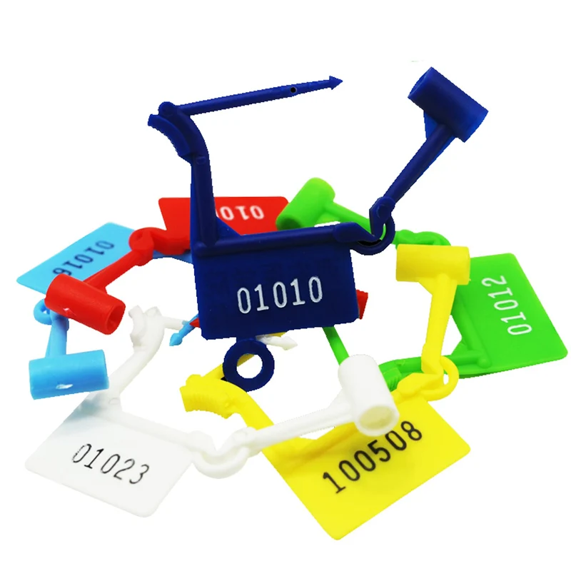 Zerodeko 20pcs Wire Padlocks For Logistics Luggage And Retail Displays