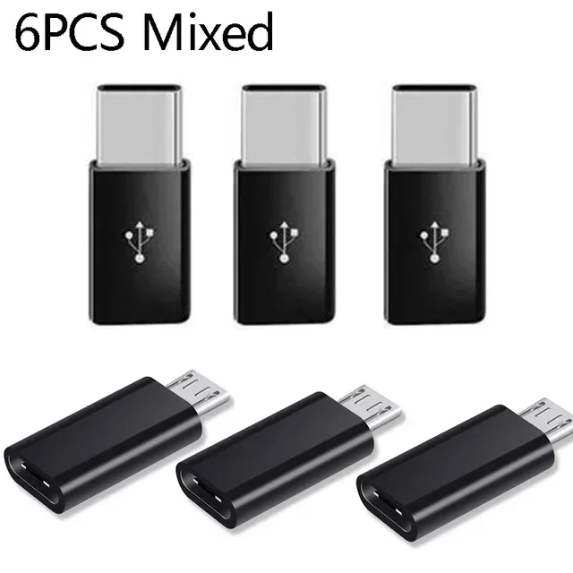 Universal Micro USB to Type-C OTG Adapter for Smartphones and Tablets