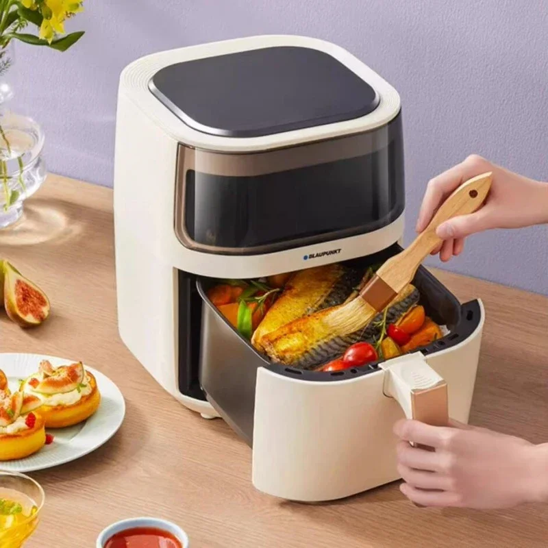 BLAUPUNKT 220V Visual Air Fryer Household 5L Multi-function Intelligent Oil-free Electric Fryer French Fries Machine 3