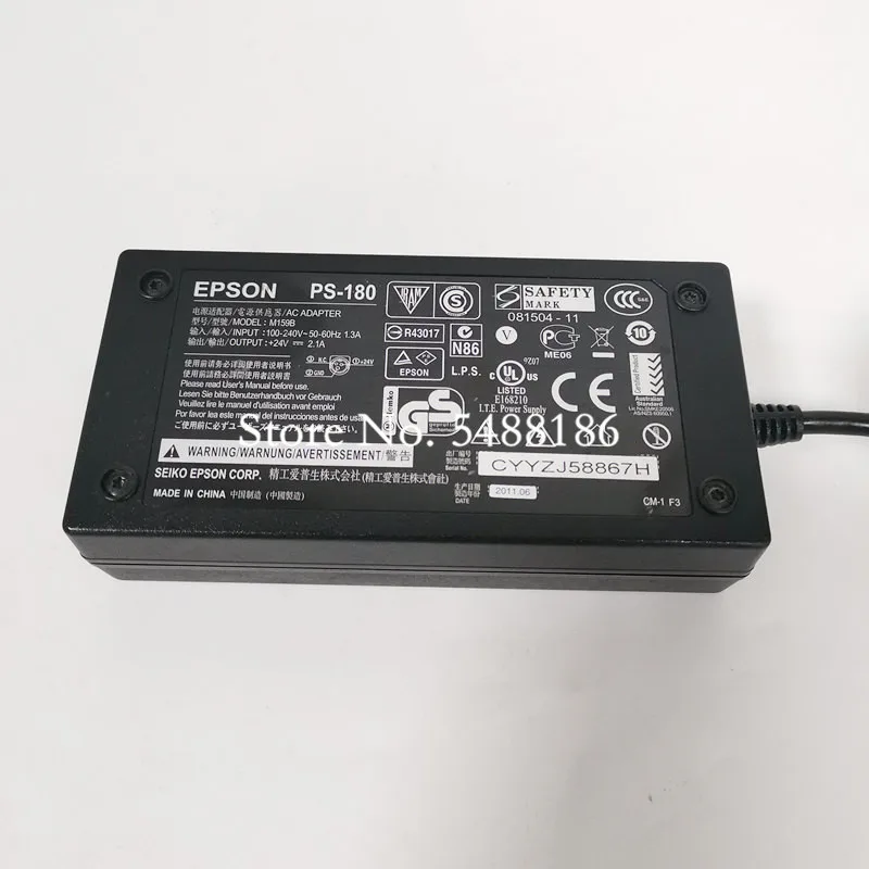 エプソンプリンター用のオリジナル電源アダプター,PS-180,ac,m159b
