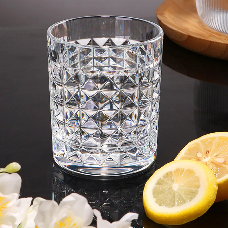 300ml Tequila Brandy Vodka Cups Household Wine Utensils European Crystal Glass Whiskey Foreign Wine Glasses Beer Mug Drinkware