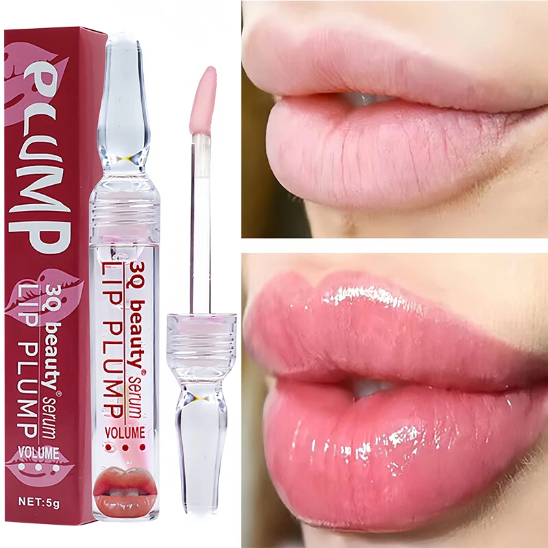 

Lip Plump Serum Increase Moisturizing Lip Elasticity Reduce Lip Mask Fine Lines Instant Volumising Increase Lip Essence Oil New