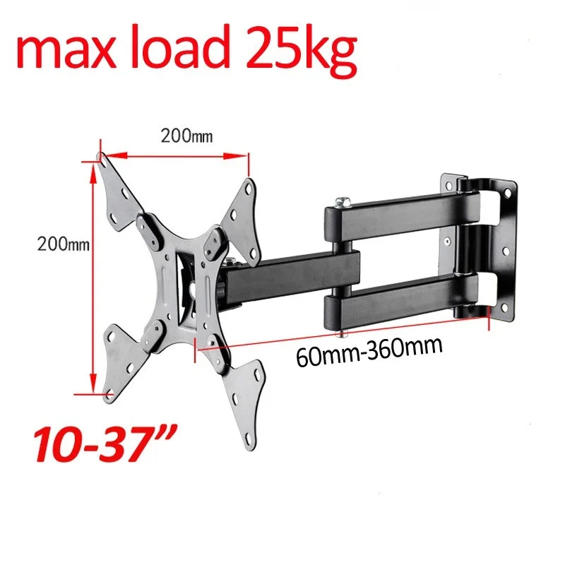 27&quot 30&quot 37&quot retractable vesa mount stand tv wall pop swivel for bracket folding lift mechanism | Электроника