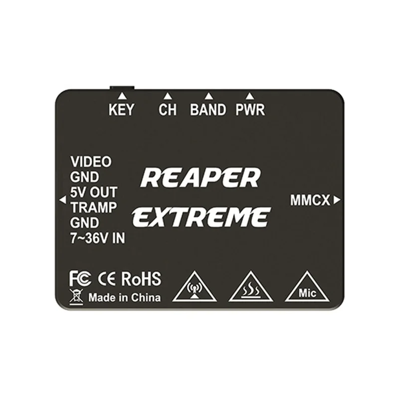 5.8G 2.5W VTX 40CH Video Transmitter Built-In Microphone With MMCX Interface For FPV Long Range Drone