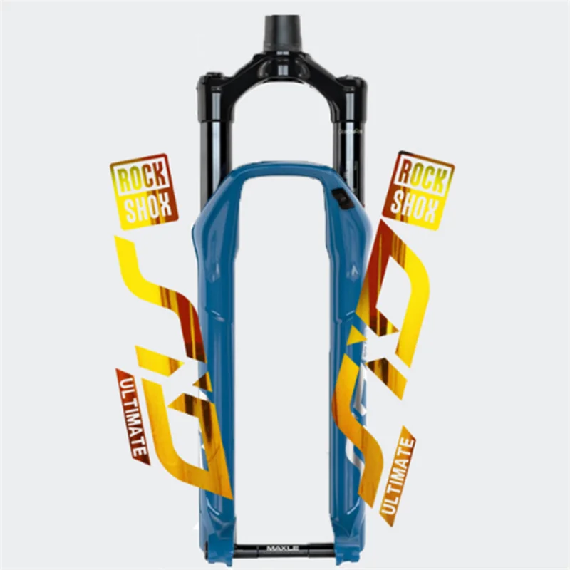Decalcomanie Forcella Anteriore Bici Da Strada Mtb Per 2020 Rock Shox Sid Ultimate Vinile Trasparente Fondo Bicicletta Adesivo Ciclismo Spedizione Gra